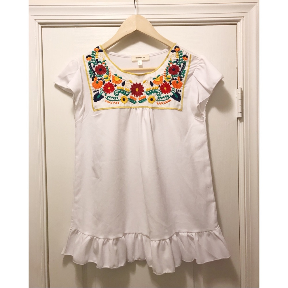 Floral Boutique Top Size Small